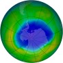 Antarctic Ozone 2004-11-11